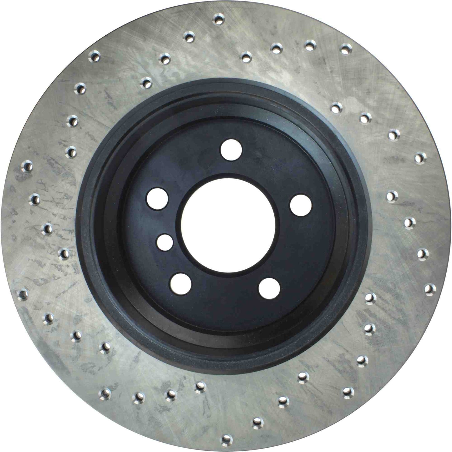 StopTech Sport Cryo Cross Drilled Brake Rotor; Rear Right