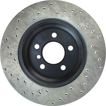 StopTech Sport Cryo Cross Drilled Brake Rotor; Rear Right