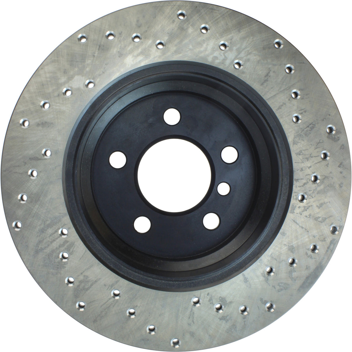 StopTech Sport Cryo Cross Drilled Brake Rotor; Front Left