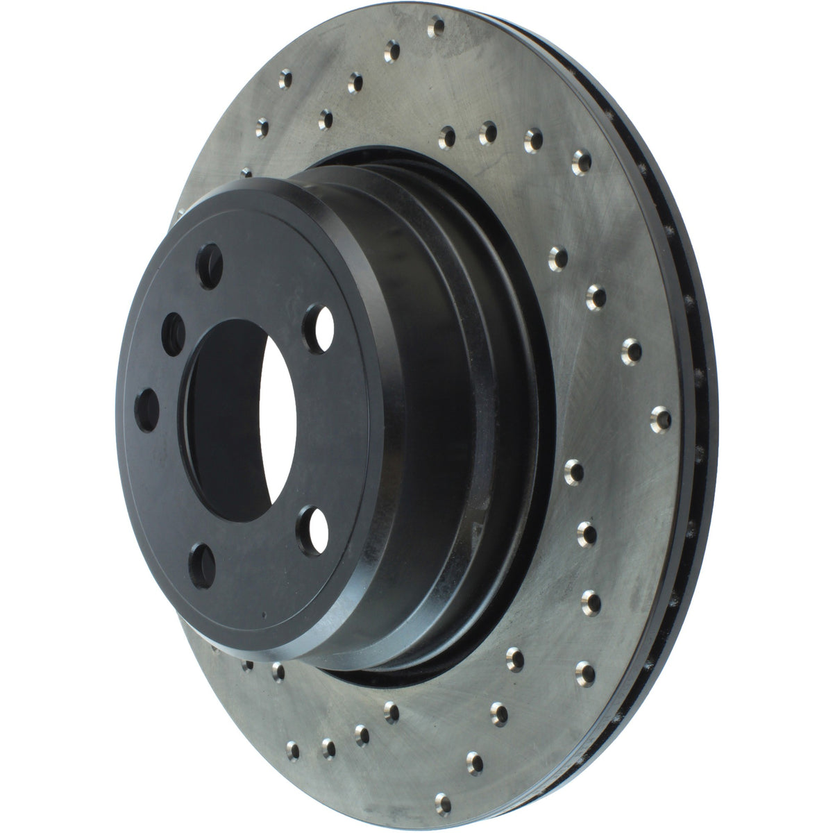 StopTech Sport Cryo Cross Drilled Brake Rotor; Front Left