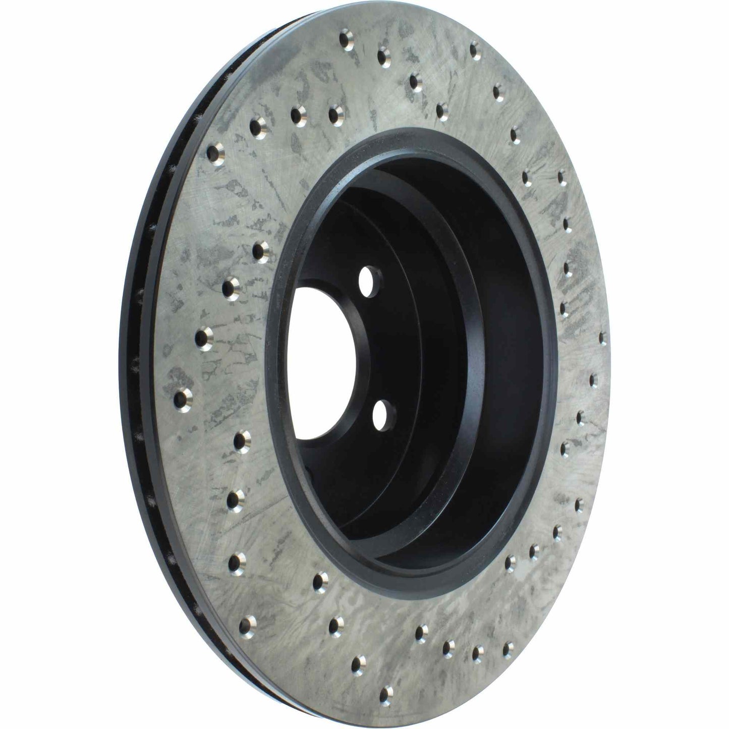 StopTech Sport Cryo Cross Drilled Brake Rotor; Front Left