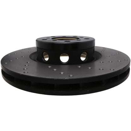 StopTech Sport Cryo Cross Drilled Brake Rotor; Front Right