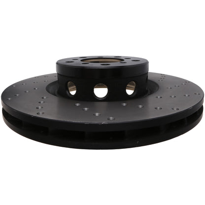 StopTech Sport Cryo Cross Drilled Brake Rotor; Front Right
