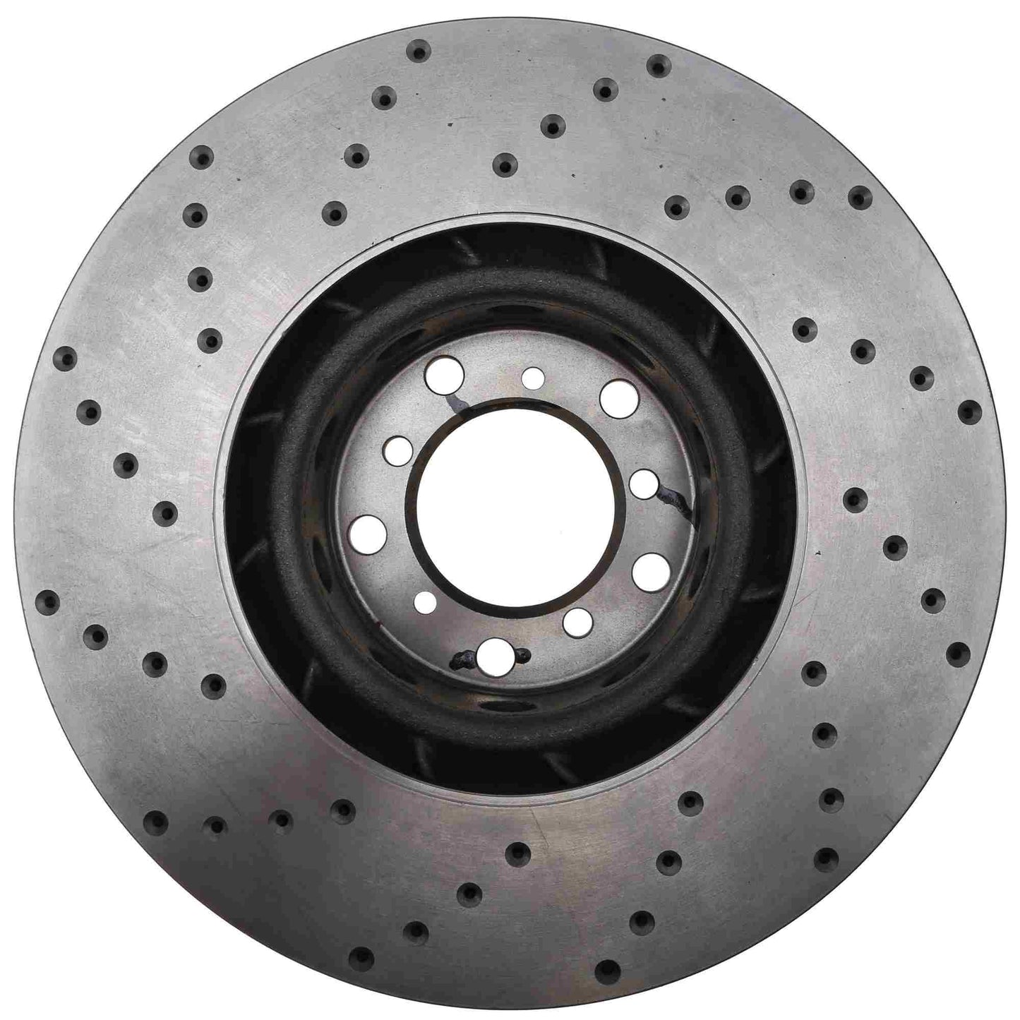 StopTech Sport Cryo Cross Drilled Brake Rotor; Front Right