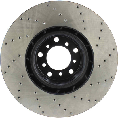 StopTech Sport Cryo Cross Drilled Brake Rotor; Rear Right