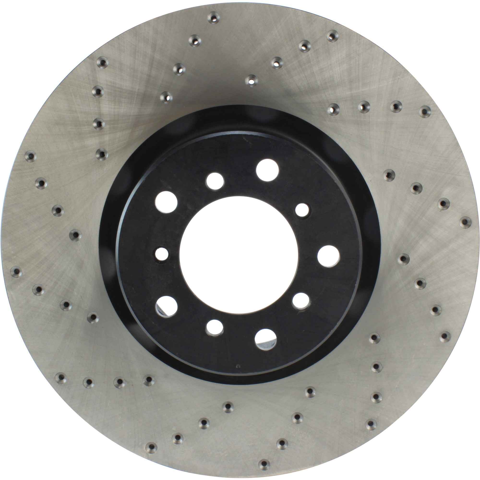 StopTech Sport Cryo Cross Drilled Brake Rotor; Front Left