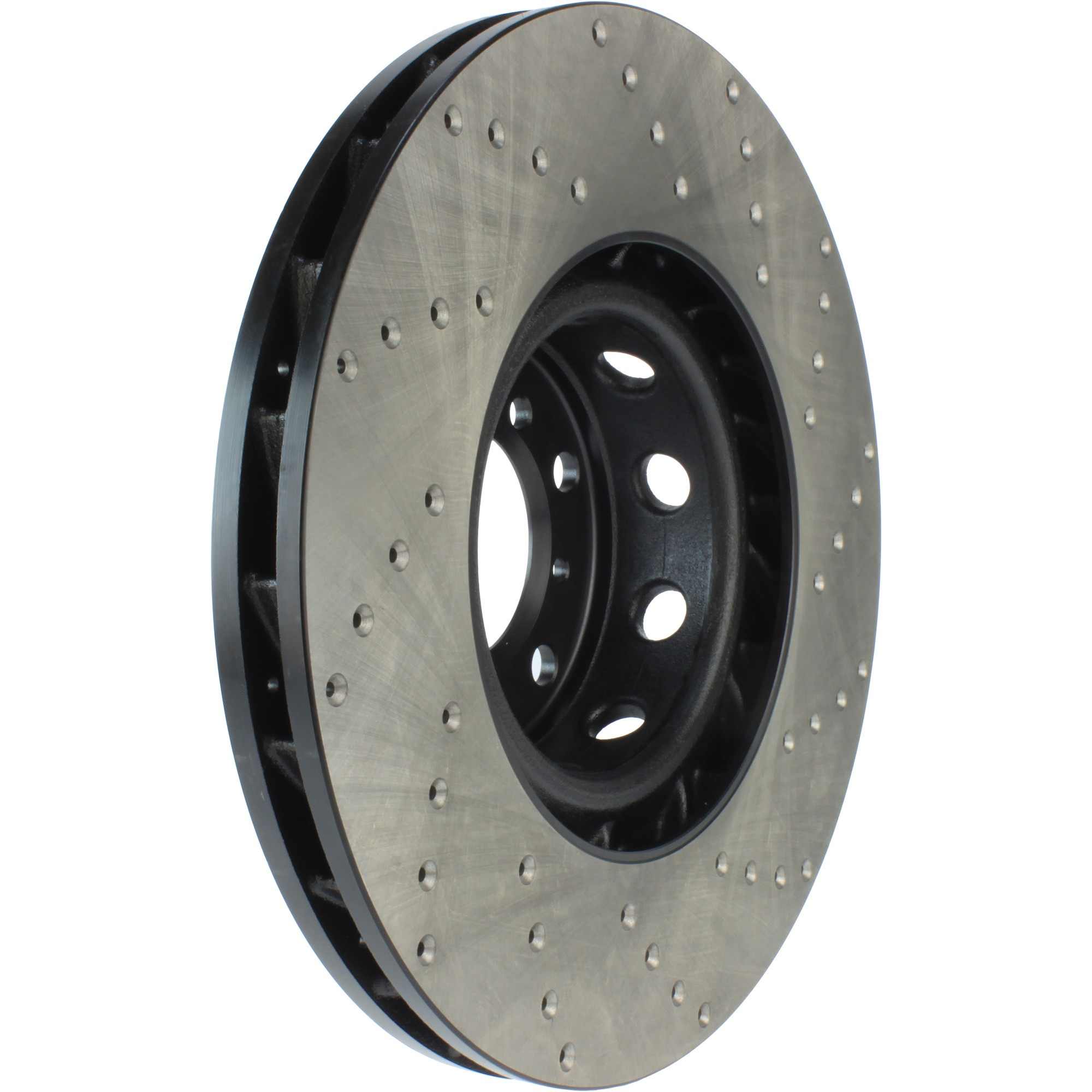 StopTech Sport Cryo Cross Drilled Brake Rotor; Front Left