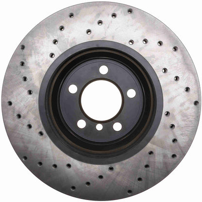 StopTech  Sport Cryo Cross Drilled Brake Rotor; Front Right