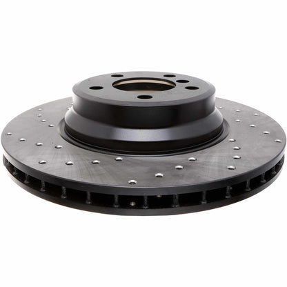 StopTech  Sport Cryo Cross Drilled Brake Rotor; Rear Left