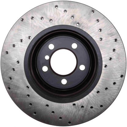 StopTech  Sport Cryo Cross Drilled Brake Rotor; Rear Left