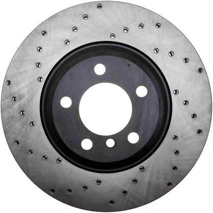 StopTech  Sport Cryo Cross Drilled Brake Rotor; Rear Left
