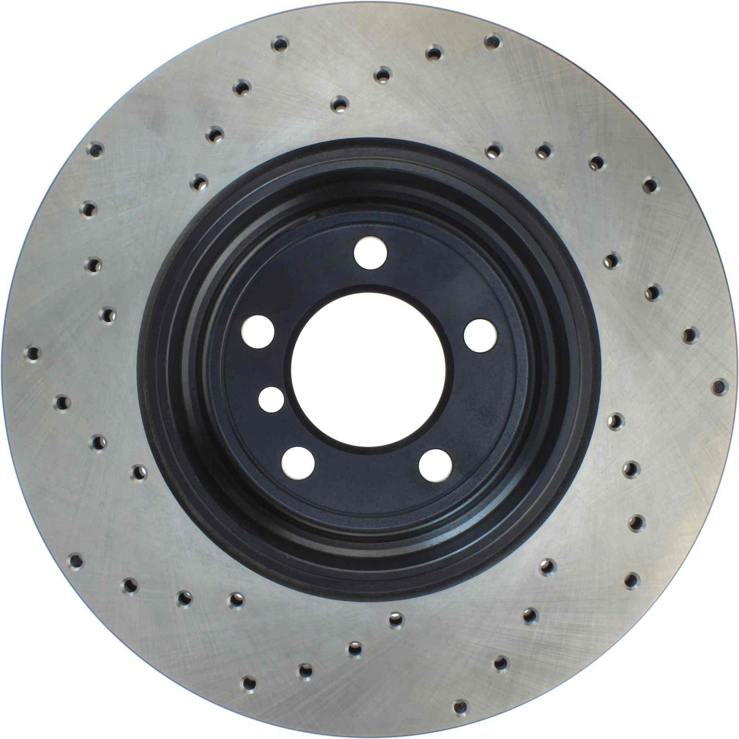 StopTech Sport Cryo Cross Drilled Brake Rotor; Rear Right