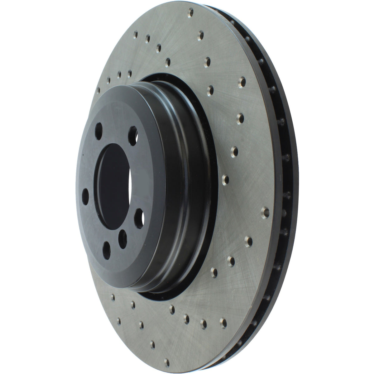 StopTech Sport Cryo Cross Drilled Brake Rotor; Rear Right