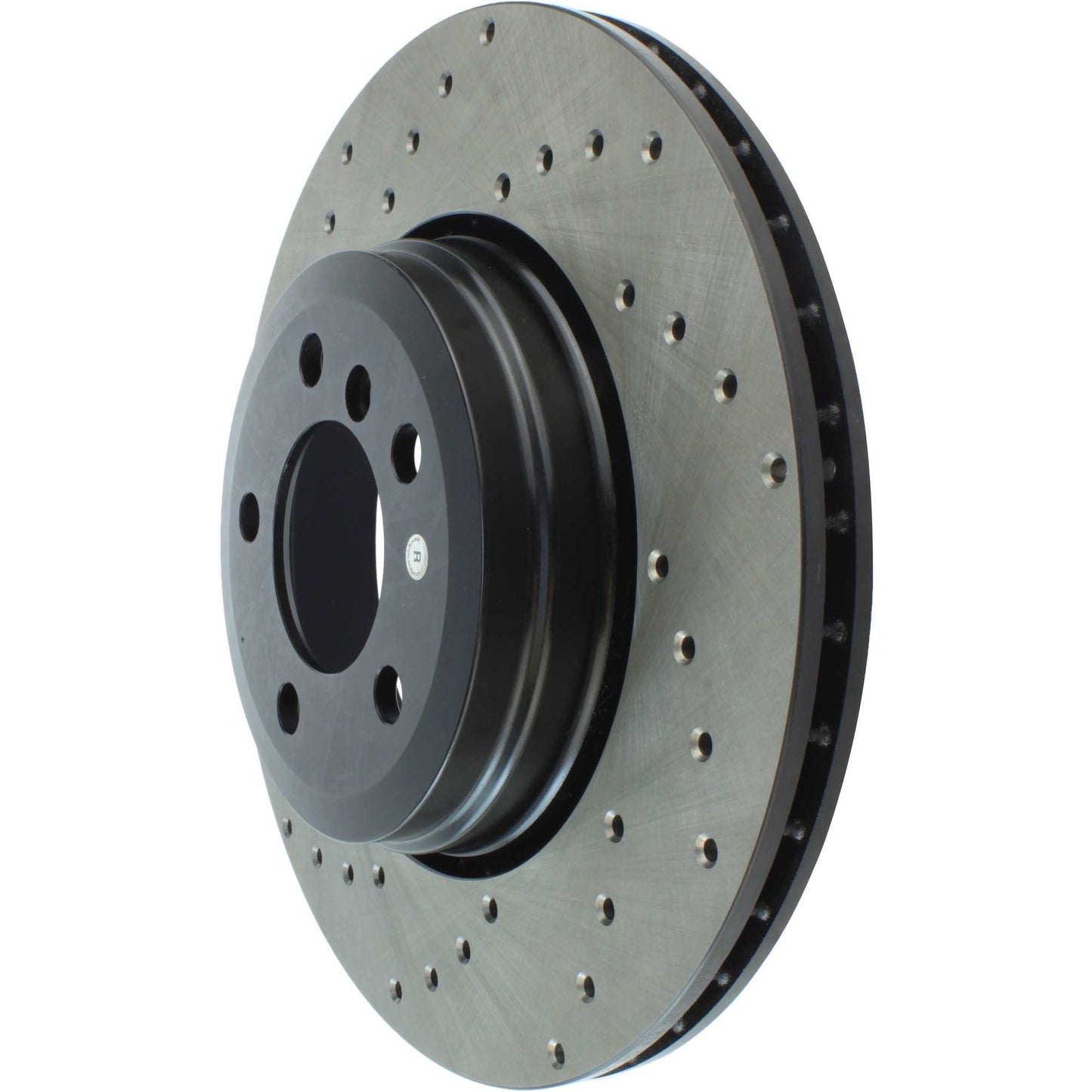 StopTech Sport Cryo Cross Drilled Brake Rotor; Front Left
