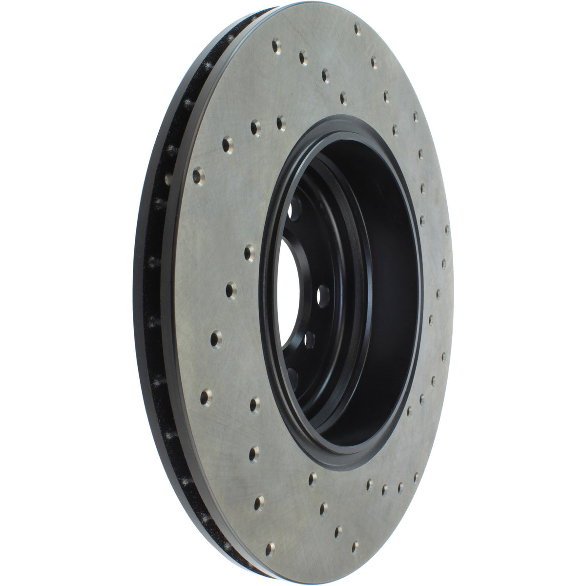 StopTech Sport Cryo Cross Drilled Brake Rotor; Front Left