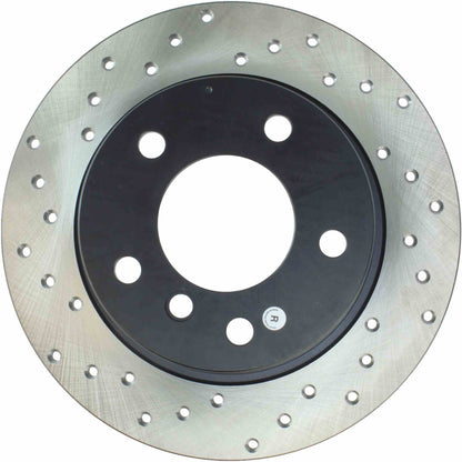 StopTech Drilled Sport Brake Rotor 128.34068R