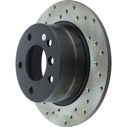 StopTech Drilled Sport Brake Rotor 128.34068R