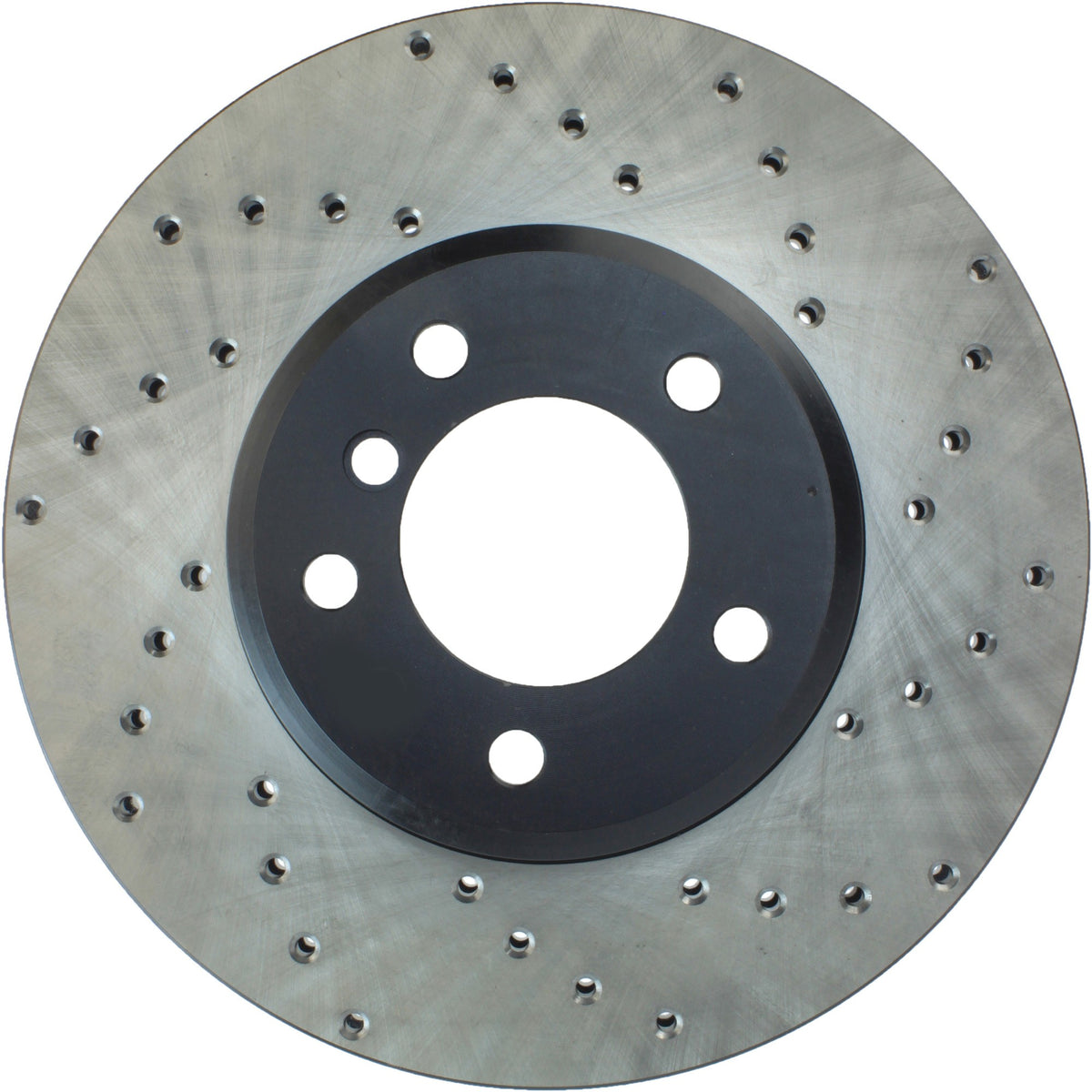 StopTech Sport Cryo Cross Drilled Brake Rotor; Front Right