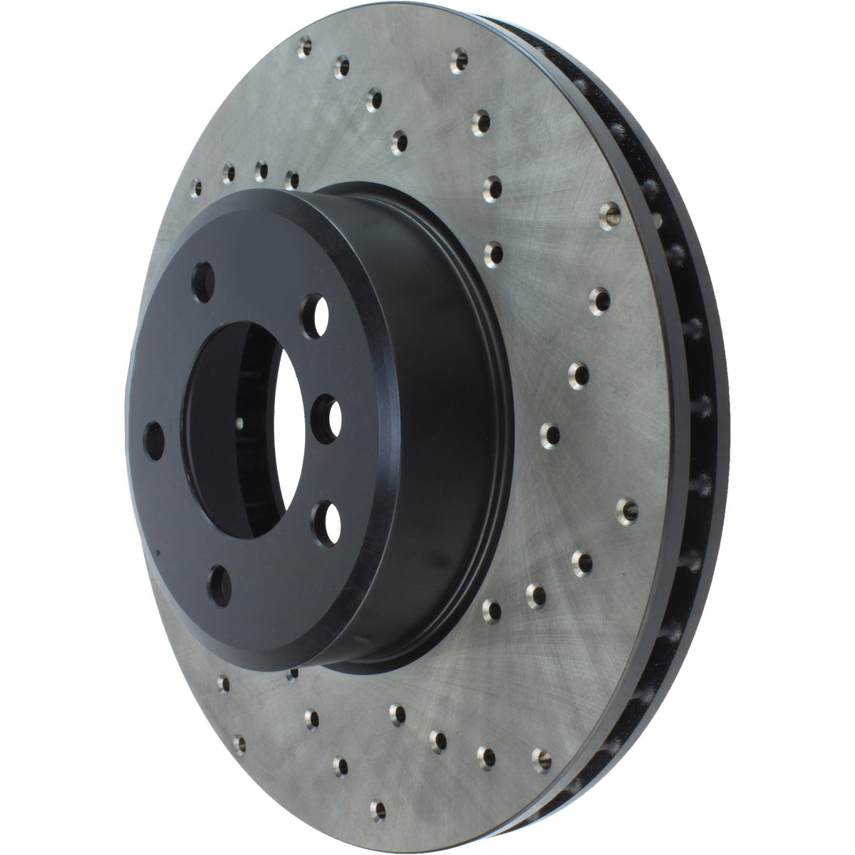 StopTech Sport Cryo Cross Drilled Brake Rotor; Front Right