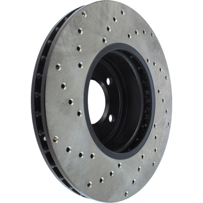 StopTech Sport Cryo Cross Drilled Brake Rotor; Front Right