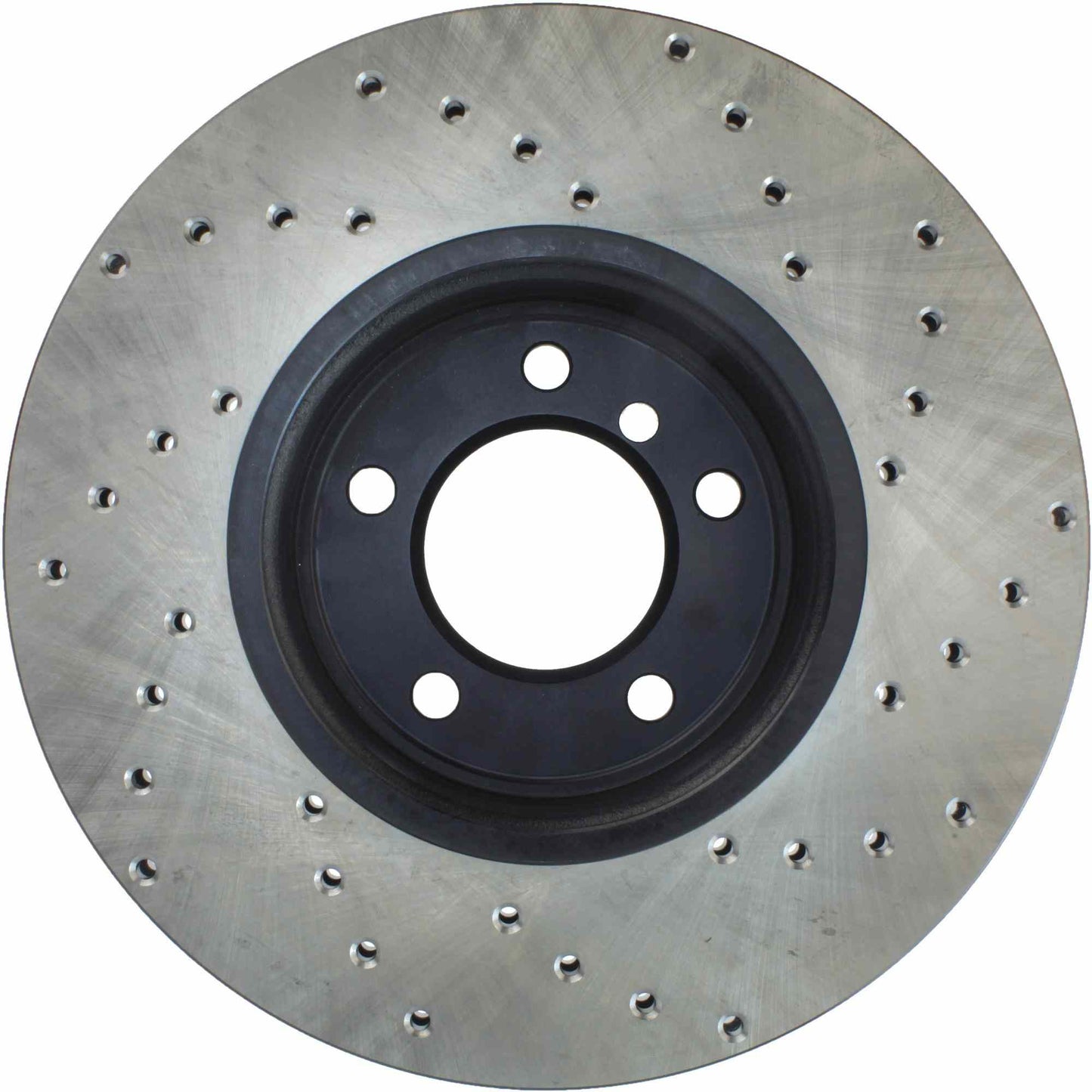 StopTech Sport Cryo Cross Drilled Brake Rotor; Front Left
