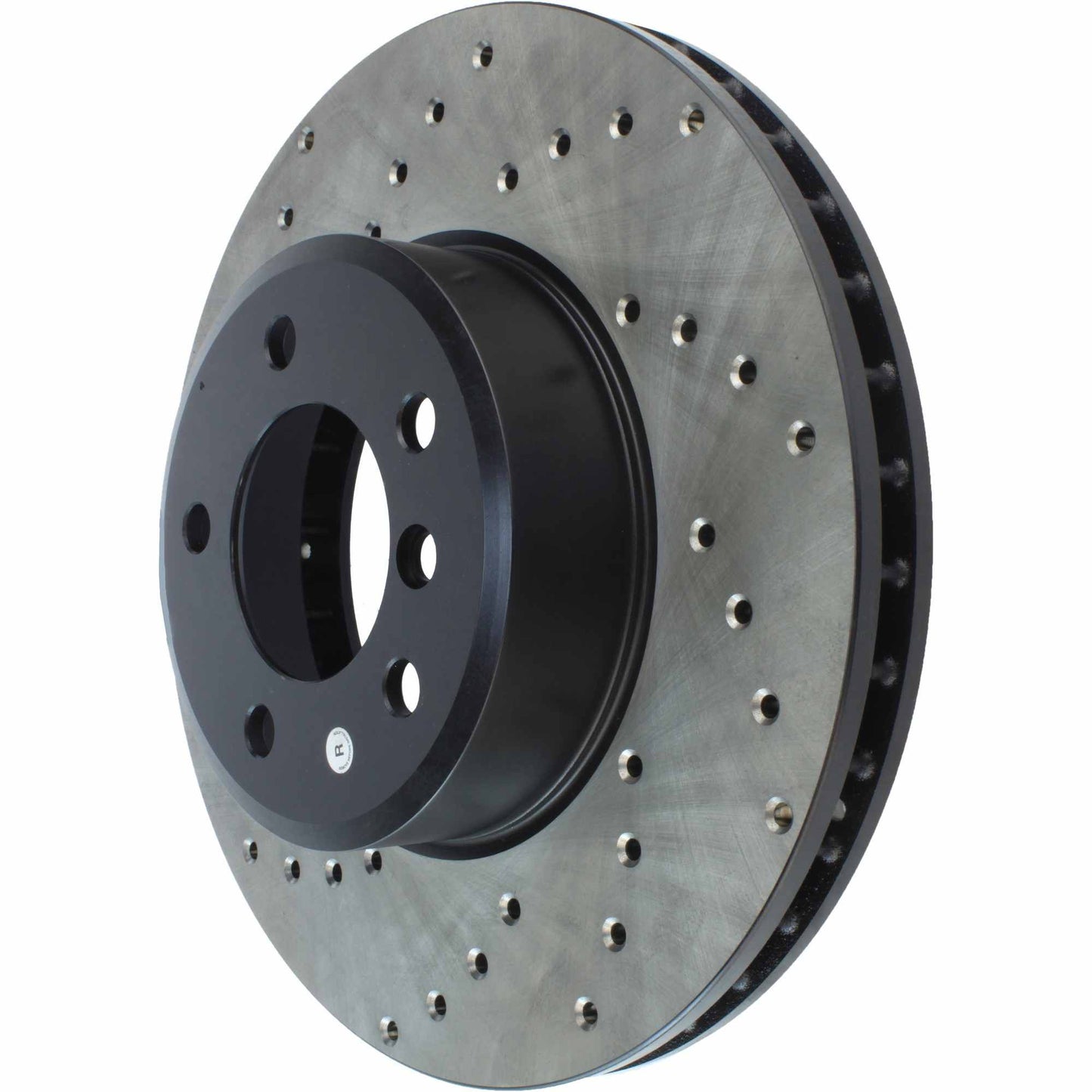StopTech Sport Cryo Cross Drilled Brake Rotor; Front Left
