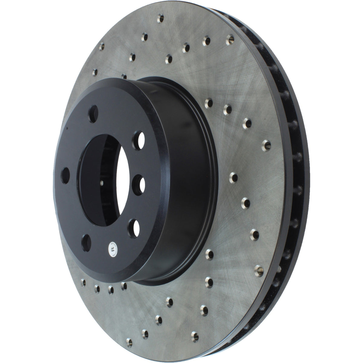 StopTech Sport Cryo Cross Drilled Brake Rotor; Front Left