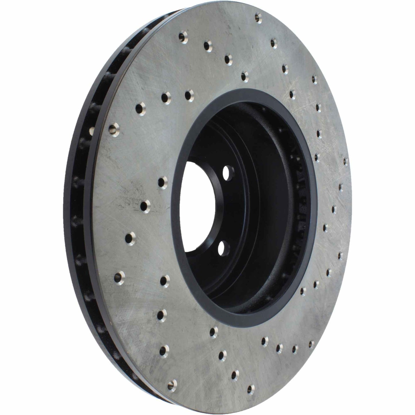 StopTech Sport Cryo Cross Drilled Brake Rotor; Front Left