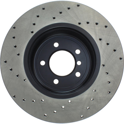 StopTech  Sport Cryo Cross Drilled Brake Rotor; Front Right