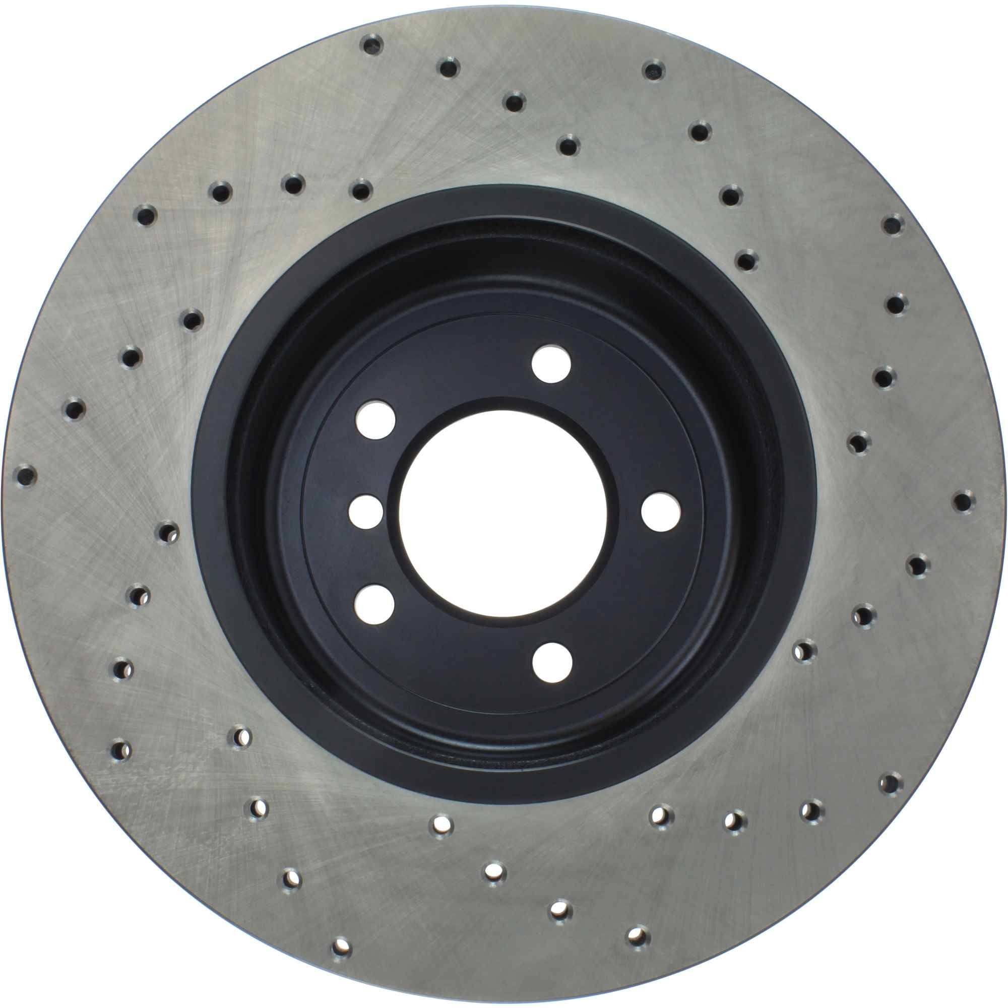 StopTech Sport Cryo Cross Drilled Brake Rotor; Front Left