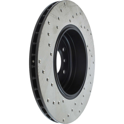 StopTech Sport Cryo Cross Drilled Brake Rotor; Front Right