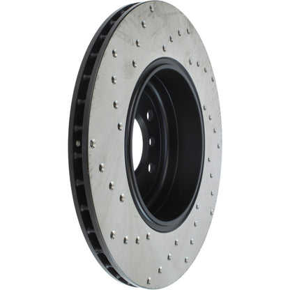 StopTech Sport Cryo Cross Drilled Brake Rotor; Front Right