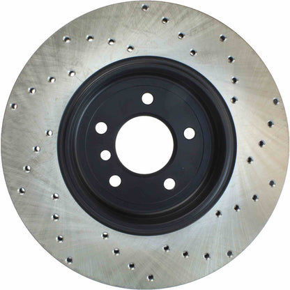StopTech  Sport Cryo Cross Drilled Brake Rotor; Front Left