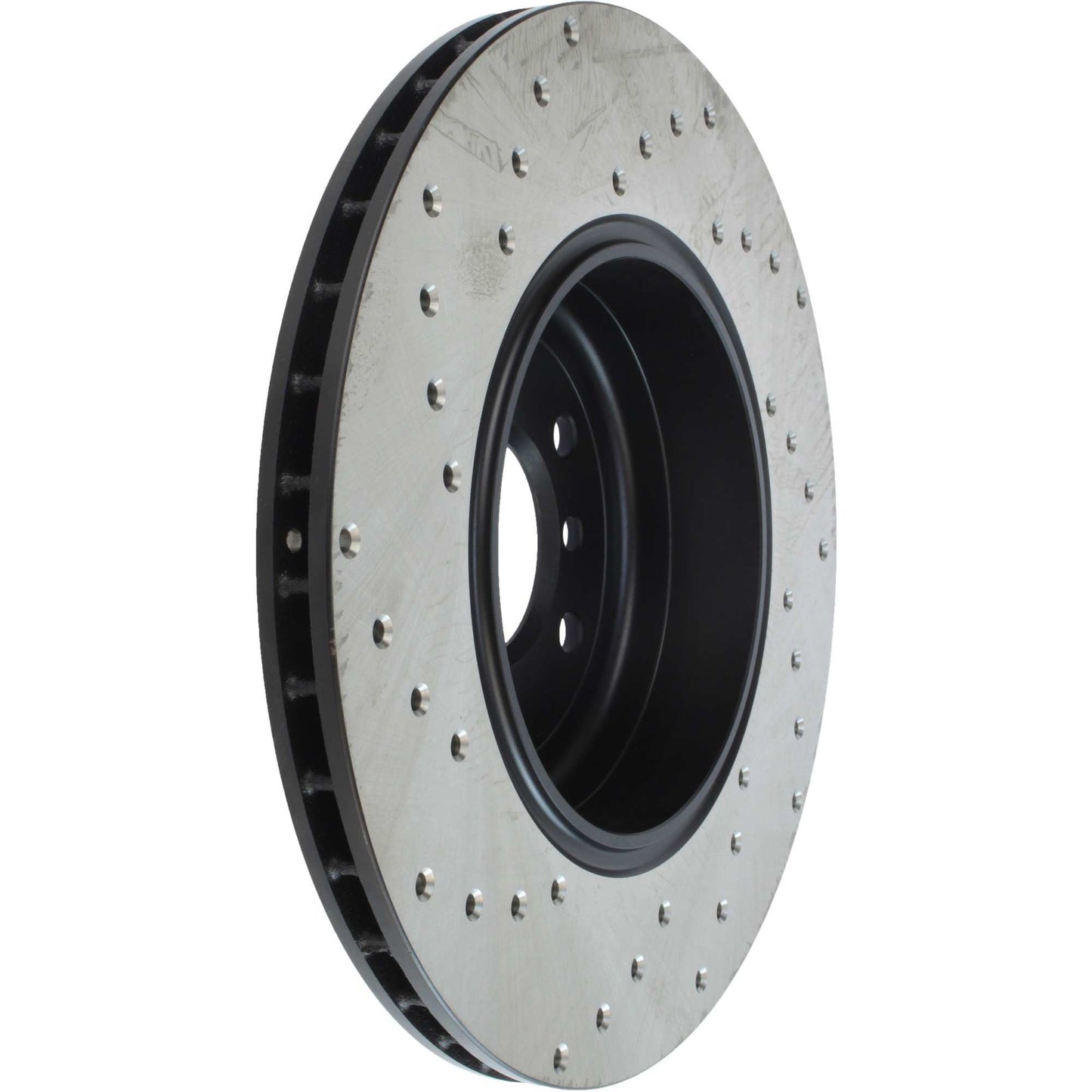 StopTech Sport Cryo Cross Drilled Brake Rotor; Front Right