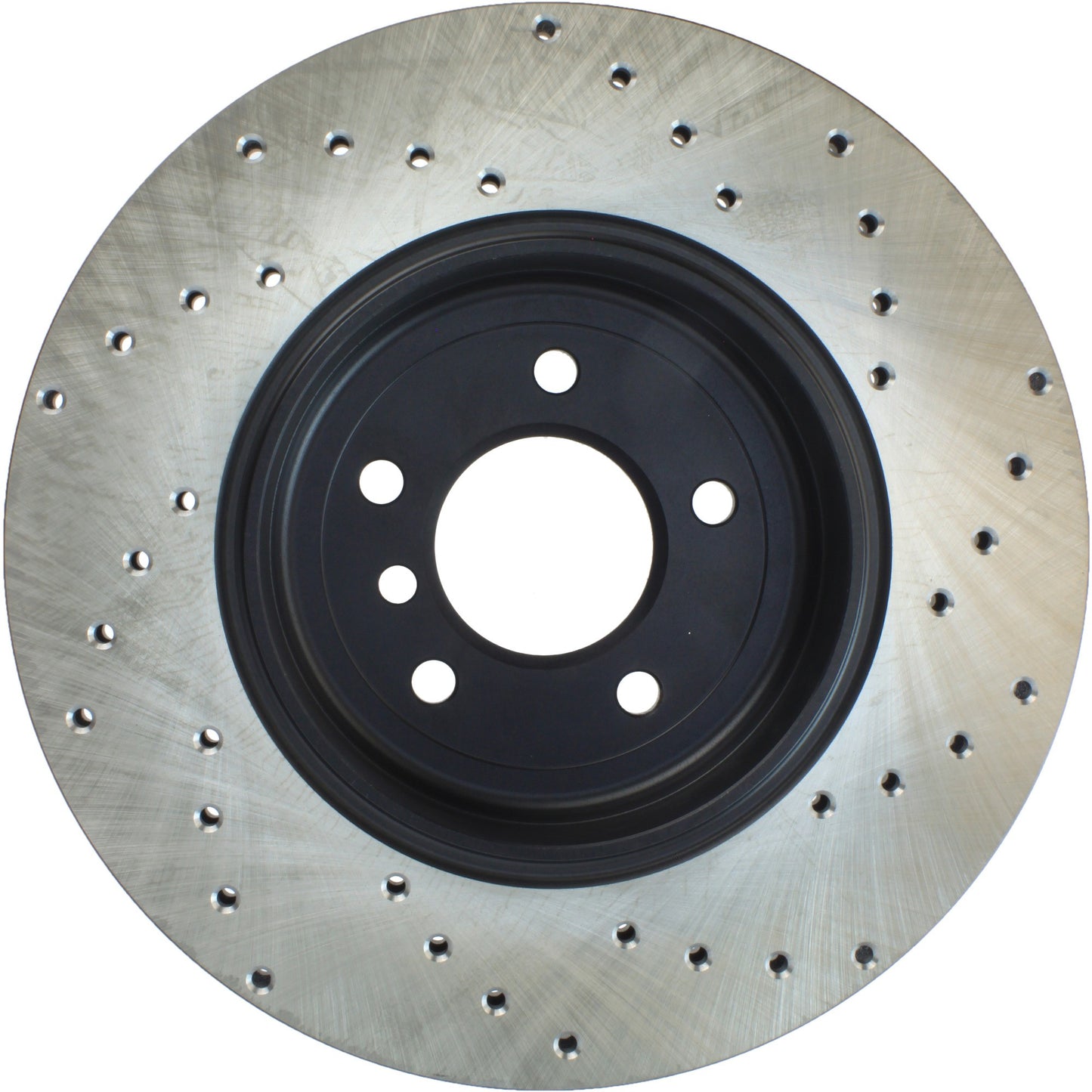 StopTech Sport Cryo Cross Drilled Brake Rotor; Rear Left