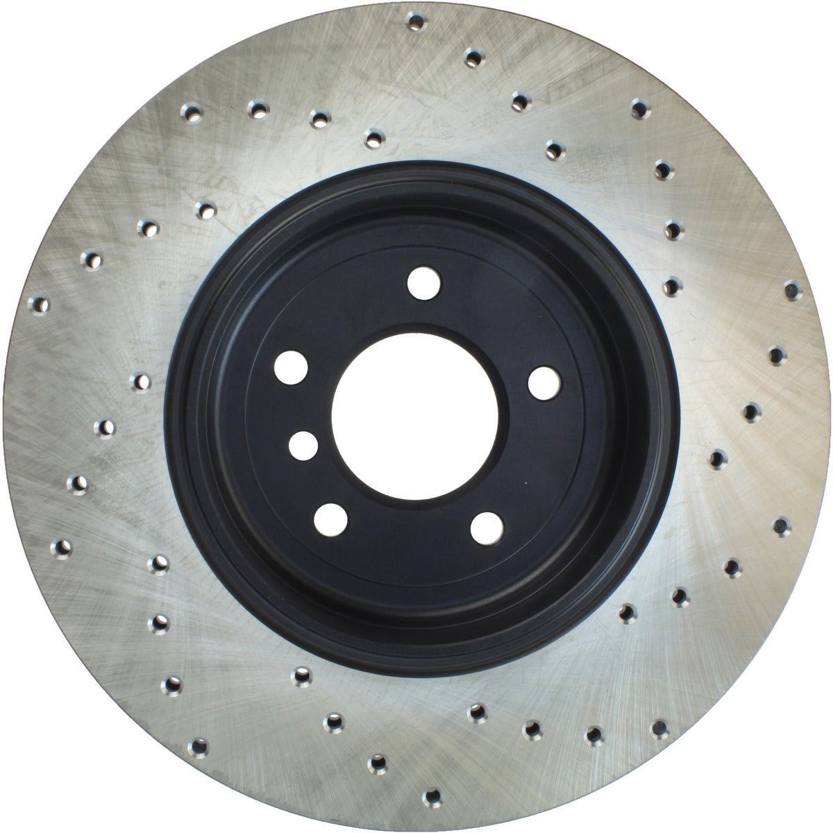 StopTech Sport Cryo Cross Drilled Brake Rotor; Rear Left