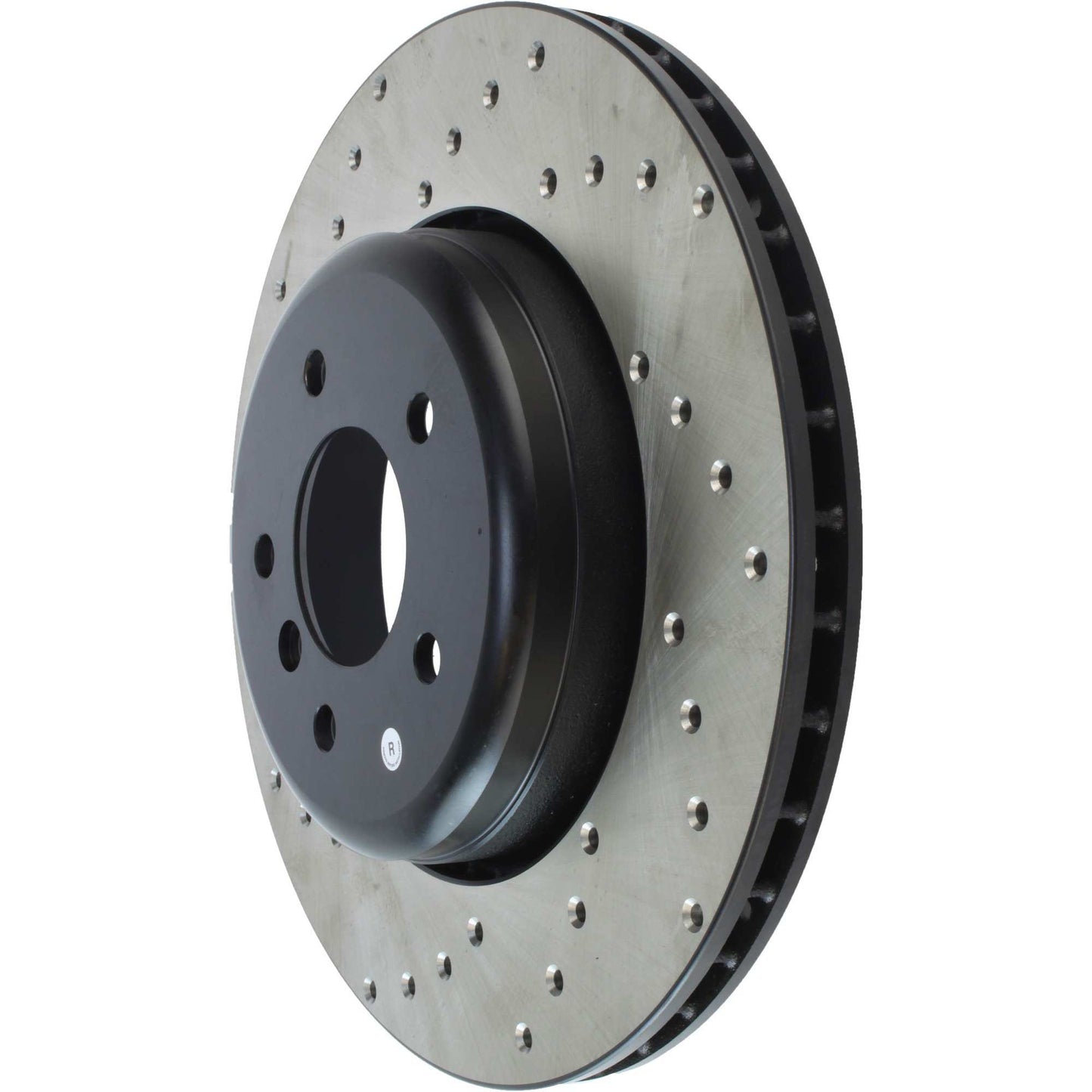 StopTech Sport Cryo Cross Drilled Brake Rotor; Rear Left