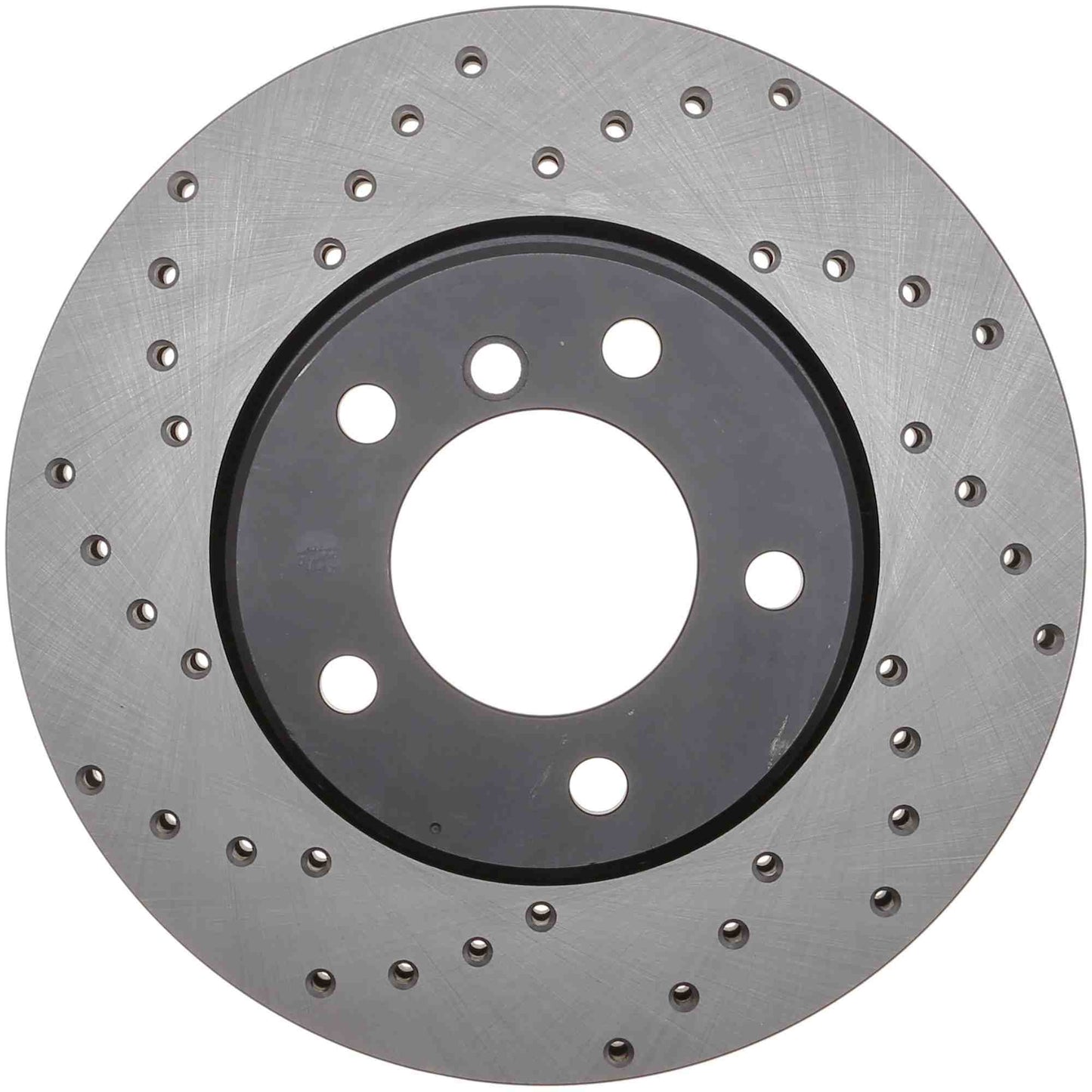 StopTech 04-05 BMW 525 Series Manual Trans / 10/06-07 525i Sedan Drilled Right Front Rotor 128.34073R