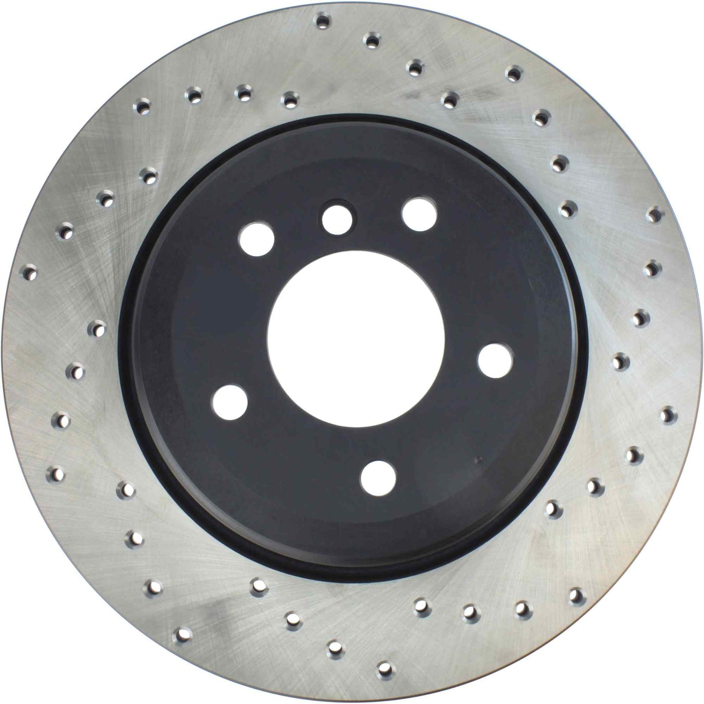 StopTech 04-07 BMW 525 Series / 08-10 528 Series / 04-07 530 Series Drilled Left Rear Rotor 128.34074L