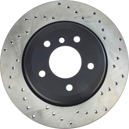 StopTech 04-07 BMW 525 Series / 08-10 528 Series / 04-07 530 Series Drilled Left Rear Rotor 128.34074L