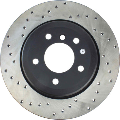 StopTech 04-07 BMW 525 Series / 08-10 528 Series / 04-07 530 Series Drilled Right Rear Rotor 128.34074R