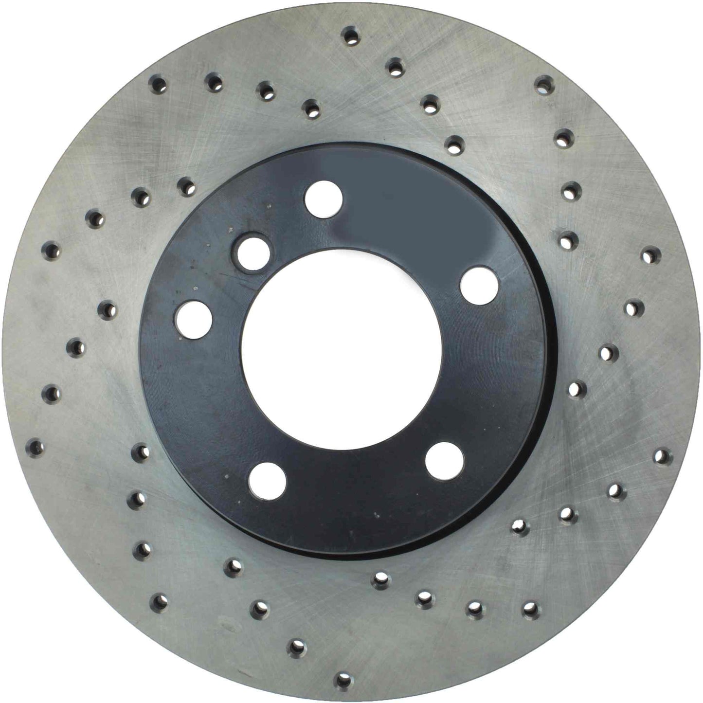 StopTech Sport Cross Drilled Brake Rotor Front Left 128.34077L