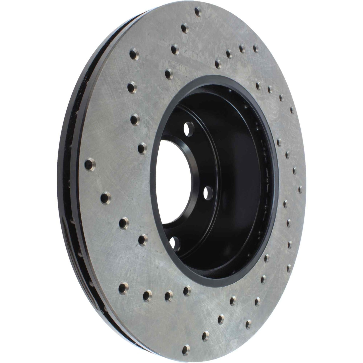 StopTech Sport Cross Drilled Brake Rotor Front Left 128.34077L