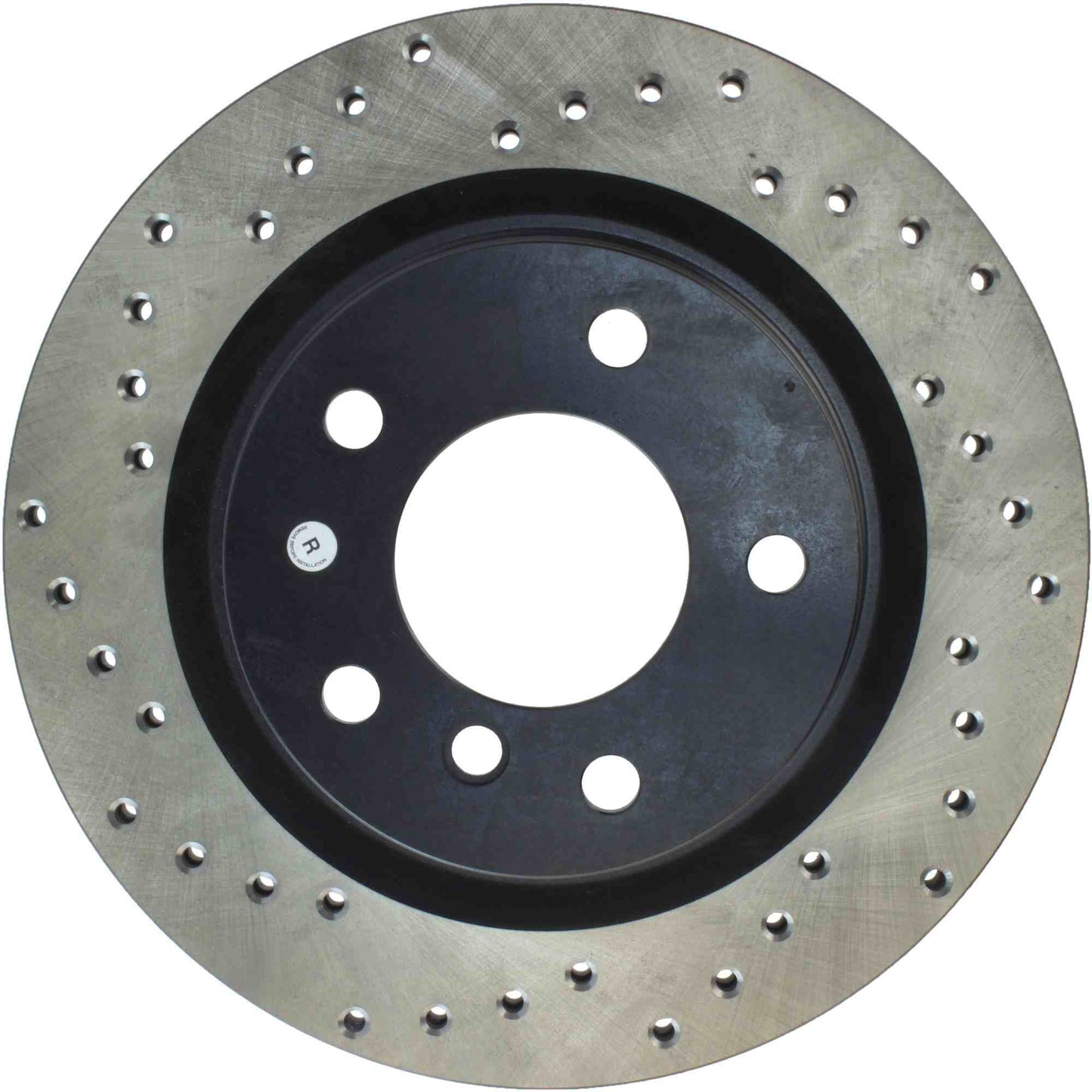 StopTech 06 BMW 325 Series / 07-09 BMW 328 Series Drilled Right Rear Rotor 128.34078R
