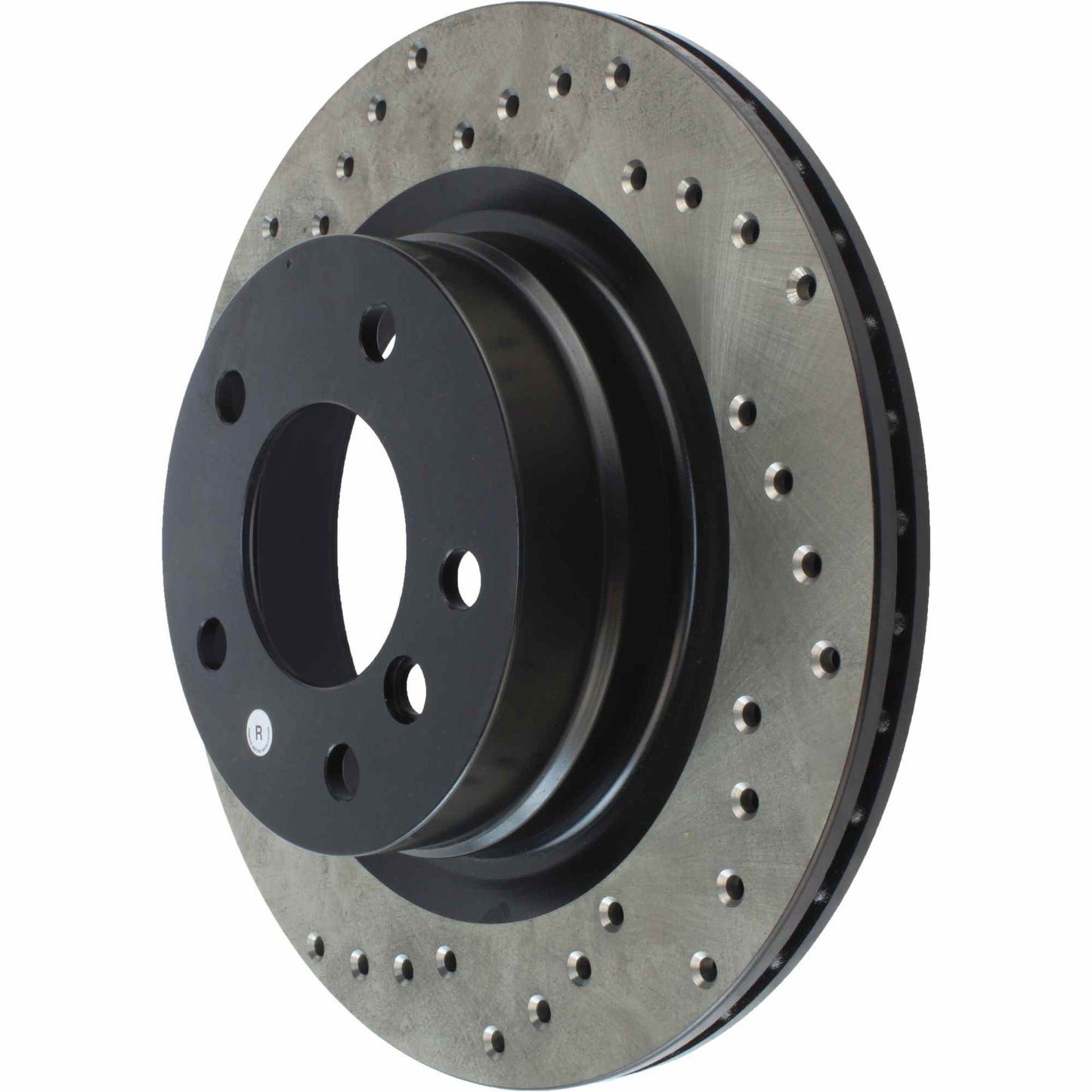 StopTech 06 BMW 325 Series / 07-09 BMW 328 Series Drilled Right Rear Rotor 128.34078R