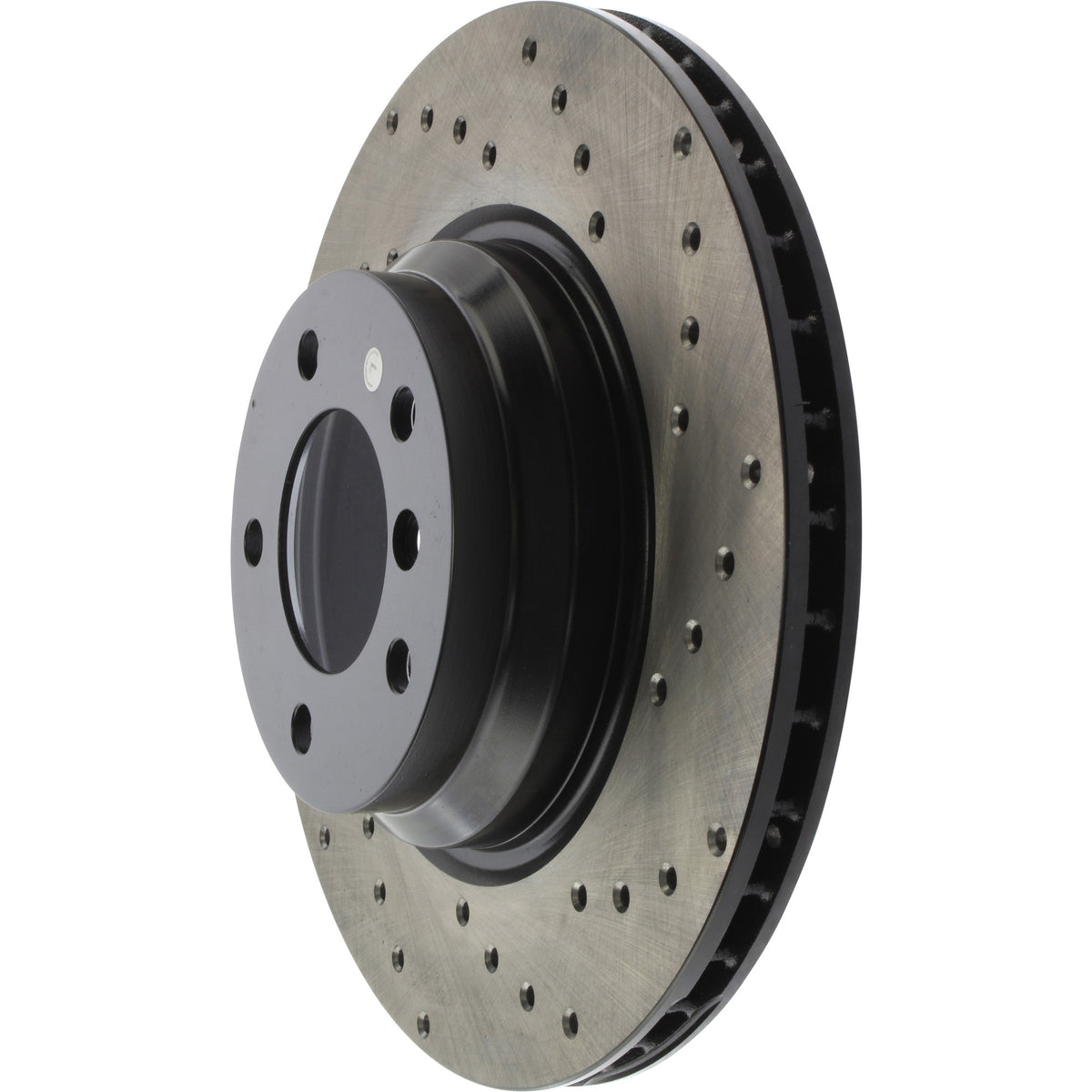 StopTech Sport Cryo Cross Drilled Brake Rotor; Front Right
