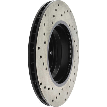 StopTech Sport Cryo Cross Drilled Brake Rotor; Front Right