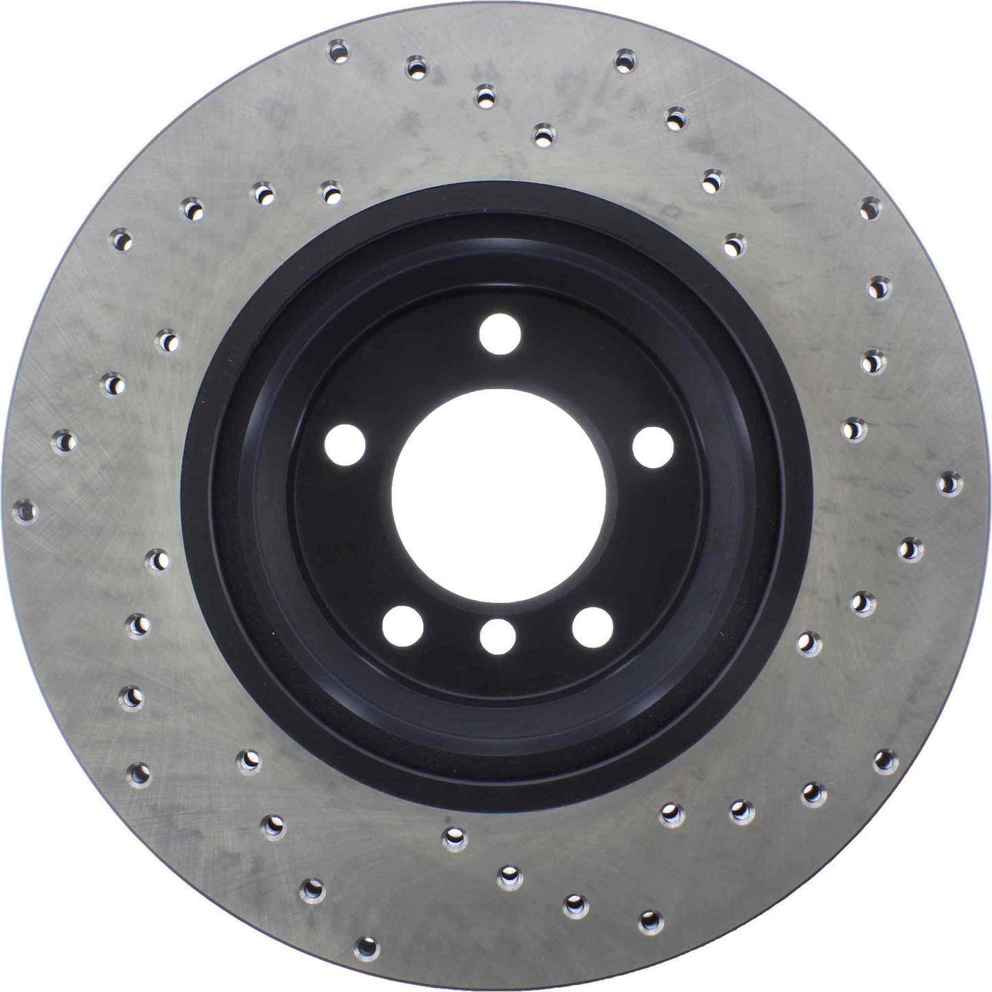 StopTech Sport Cryo Cross Drilled Brake Rotor; Front Left