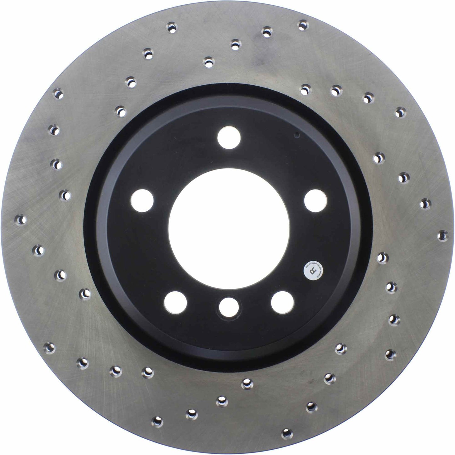 StopTech Sport Cryo Cross Drilled Brake Rotor; Front Left
