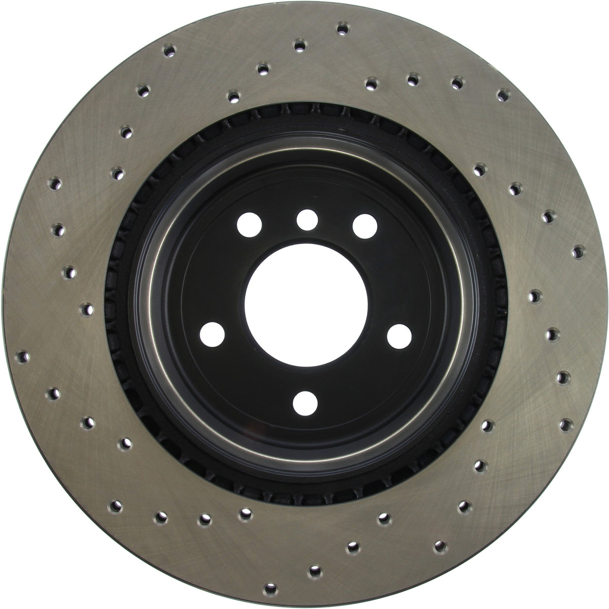 StopTech Sport Cryo Cross Drilled Brake Rotor; Front Right